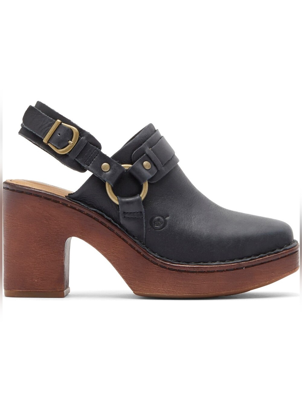 Like New BORN Hudson Slingback Clog 9 Black Worn 1x! - Picture 2 of 11